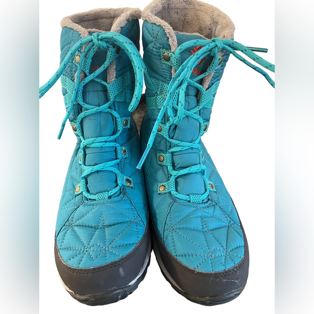 Columbia Teal and Gray Winter Boots - Picture 3 of 9